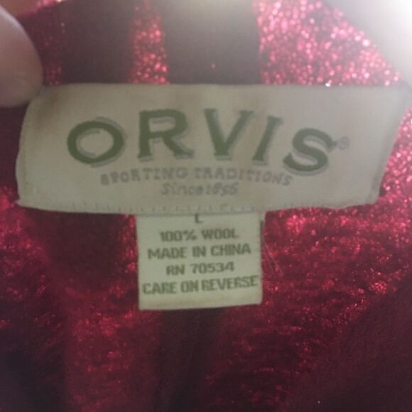 Orvis Felted wool, belted sweater jacket - Picture 4 of 4